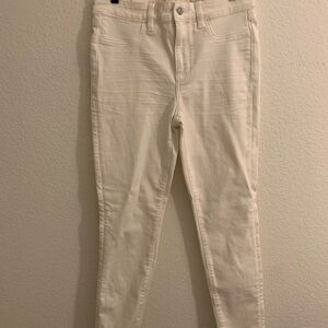 American Eagle Outfitters White Denim Pants